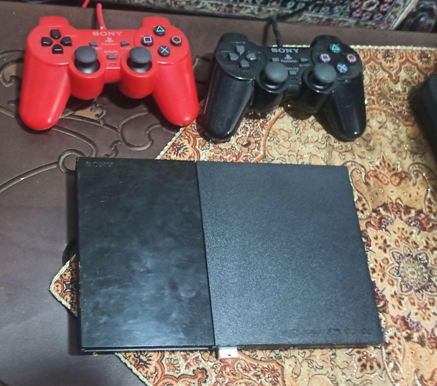 ps2فلش خور +دسته بازی Eteoro|کنسول، بازی ویدئویی و آنلاین|بم, |دیوار