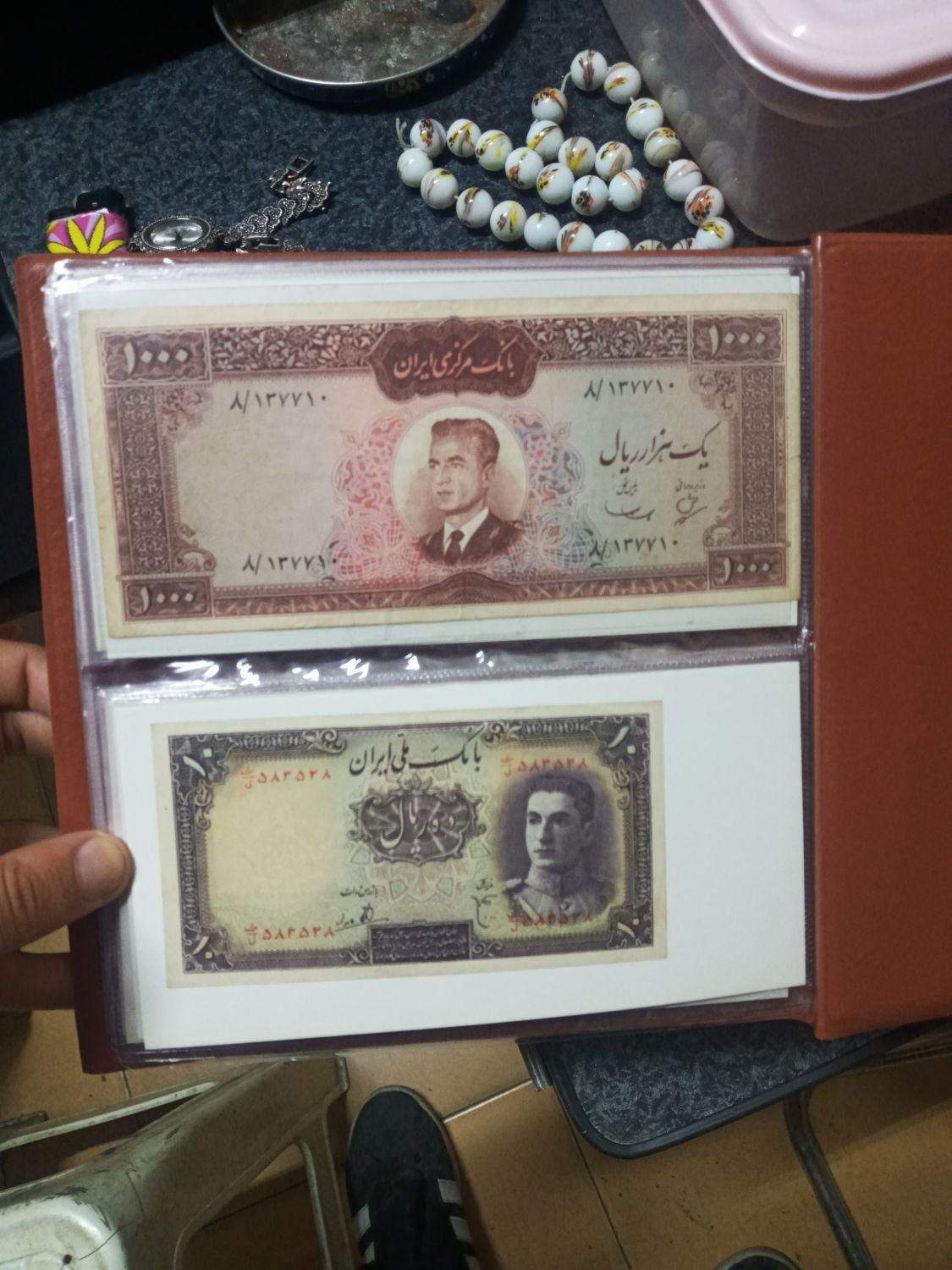 اسکناس کمیاب درحد آلبومی تعداد بالا|کلکسیون سکه، تمبر، اسکناس|رشت, ساغری سازان|دیوار