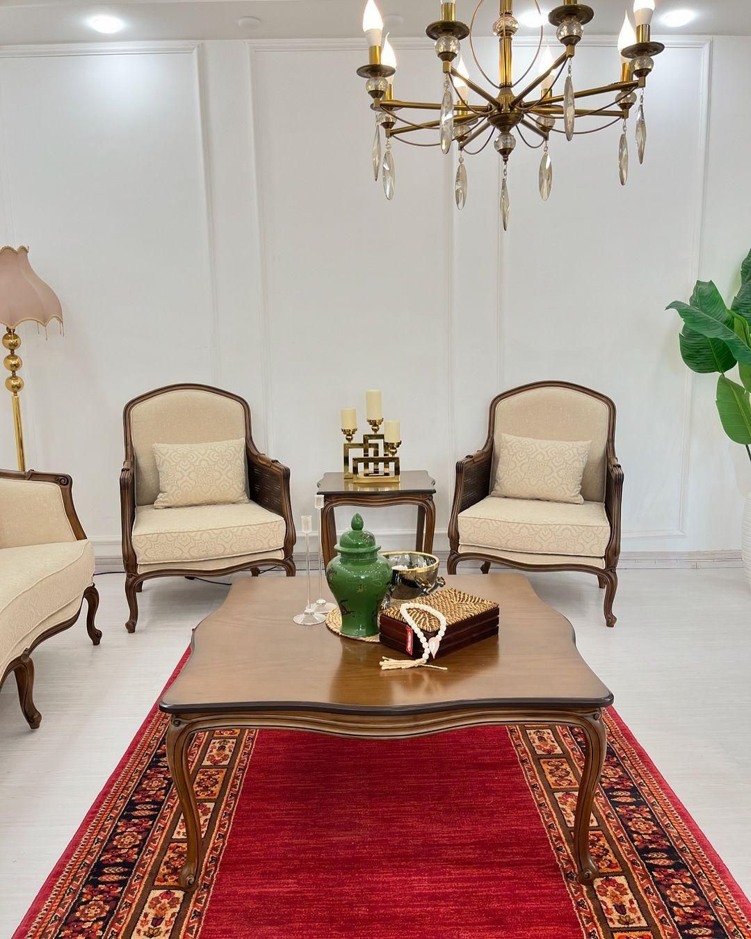 مبل استیل کلاسیک مدل کویین فرانسوی ابزاری کد 4|مبلمان خانگی و میز عسلی|تهران, یافت آباد جنوبی|دیوار