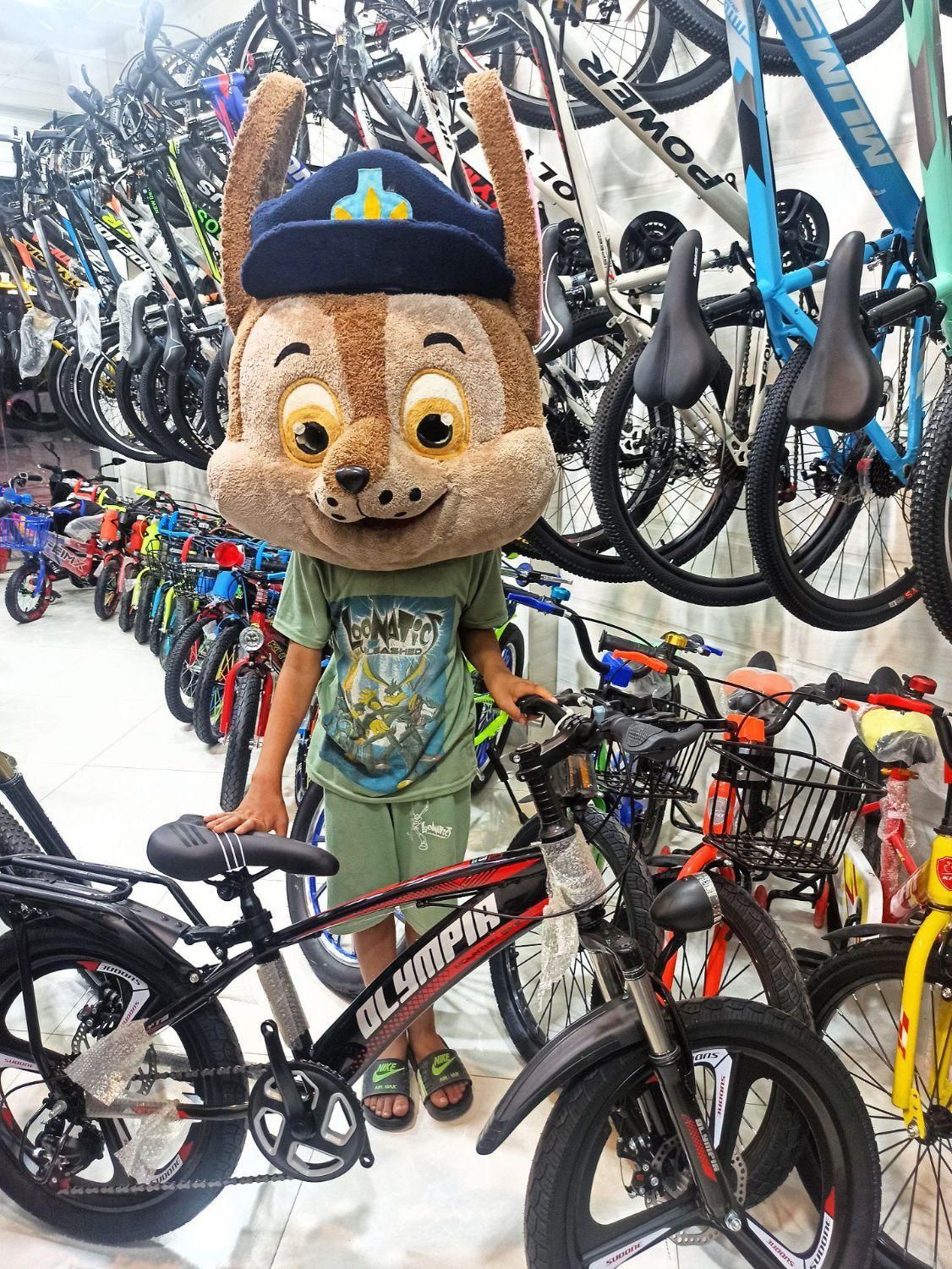 دوچرخه سایز 20 رینگ اسپرت ترمز دیسکی کمک دار|دوچرخه، اسکیت، اسکوتر|بندرعباس, |دیوار