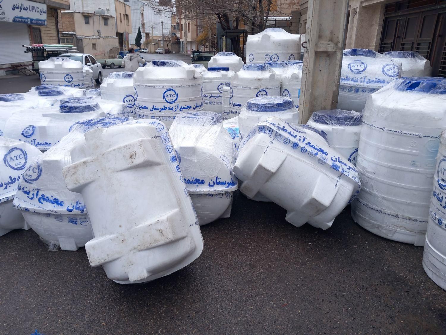 مخزن آب تانکر پلاستیکی|مصالح و تجهیزات ساختمان|ایلام, |دیوار