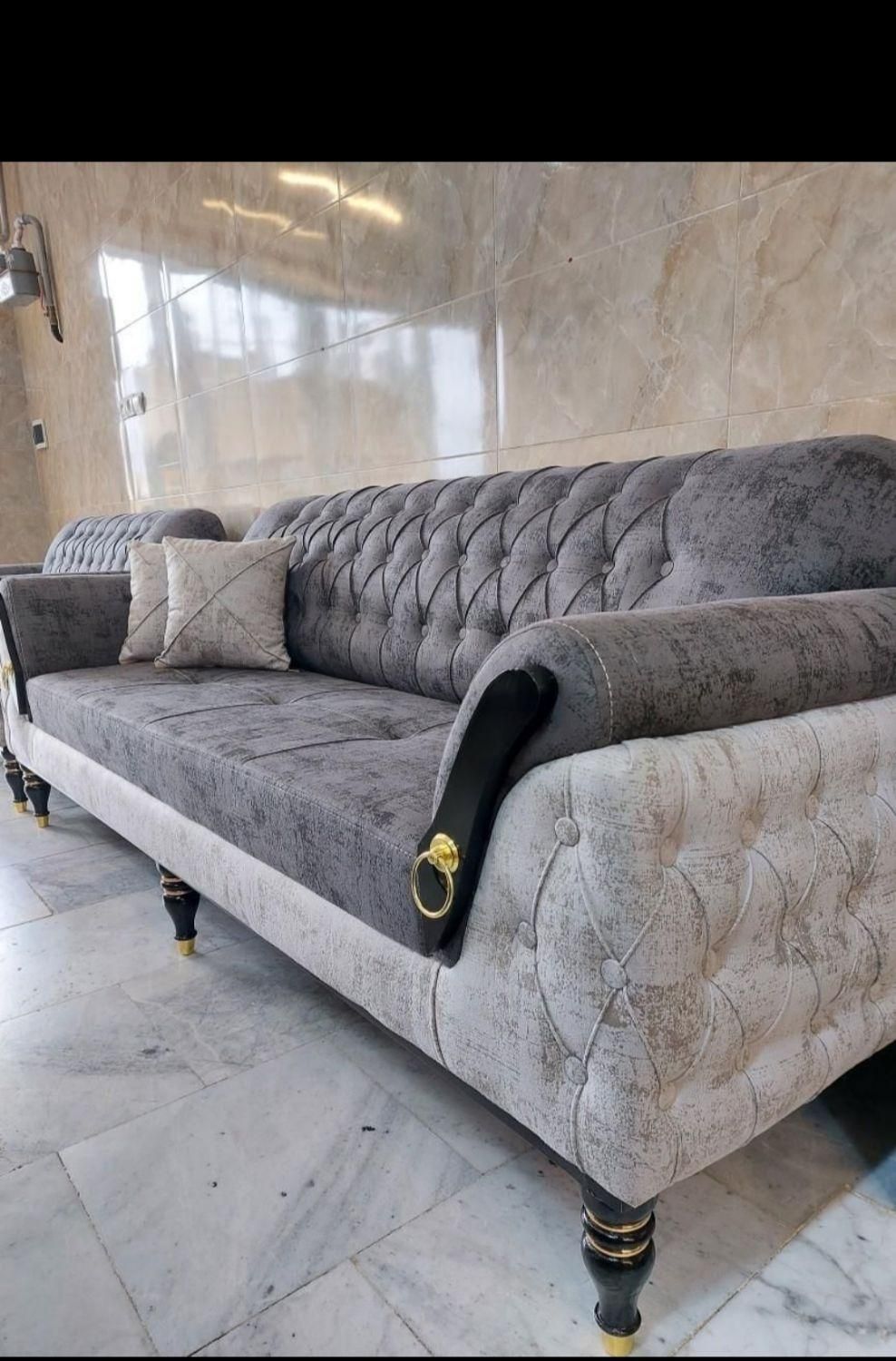 *مبل راحتی 7نفره مدل چستر با ارسال رایگان *|مبلمان خانگی و میز عسلی|سنندج, |دیوار