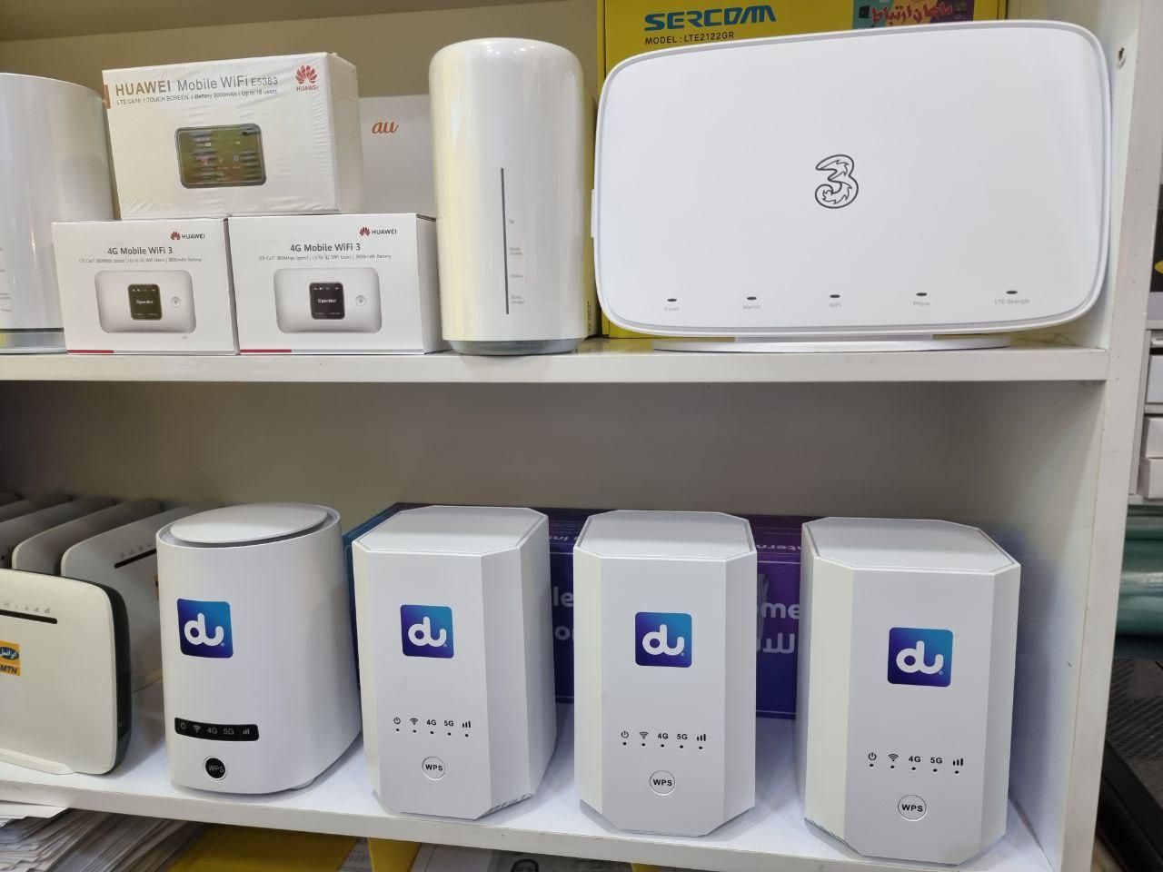 مرکز توزیع انواع مودم 4G 5G huawei فایوجی اصلی|مودم و تجهیزات شبکه|اصفهان, عطار نیشابوری|دیوار