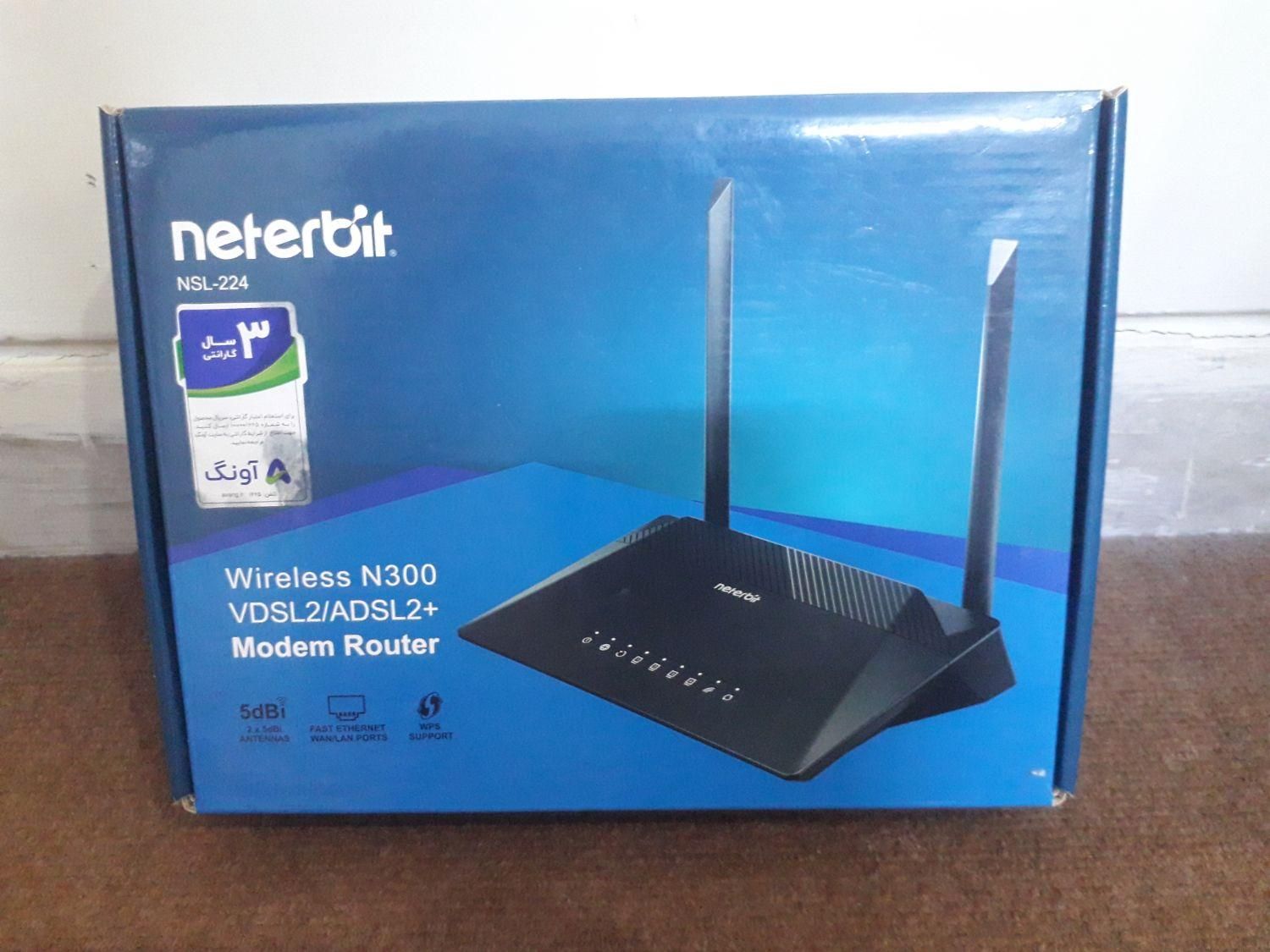 مودم ADSL VDSL nsl224|مودم و تجهیزات شبکه|اصفهان, خلجا|دیوار