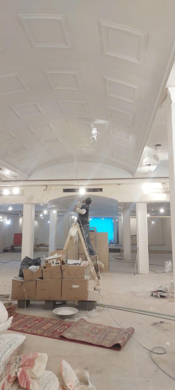 نقاشی ساختمان نقاش ساختمانی رنگ تمام نقاط تهران|خدمات پیشه و مهارت|تهران, مجیدیه|دیوار