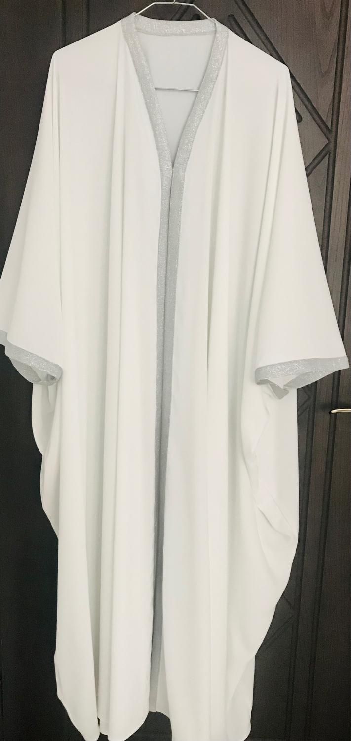 لباس مجلسی سفید با کیف و کفش نقره‌ای|لباس|قم, بنیاد|دیوار