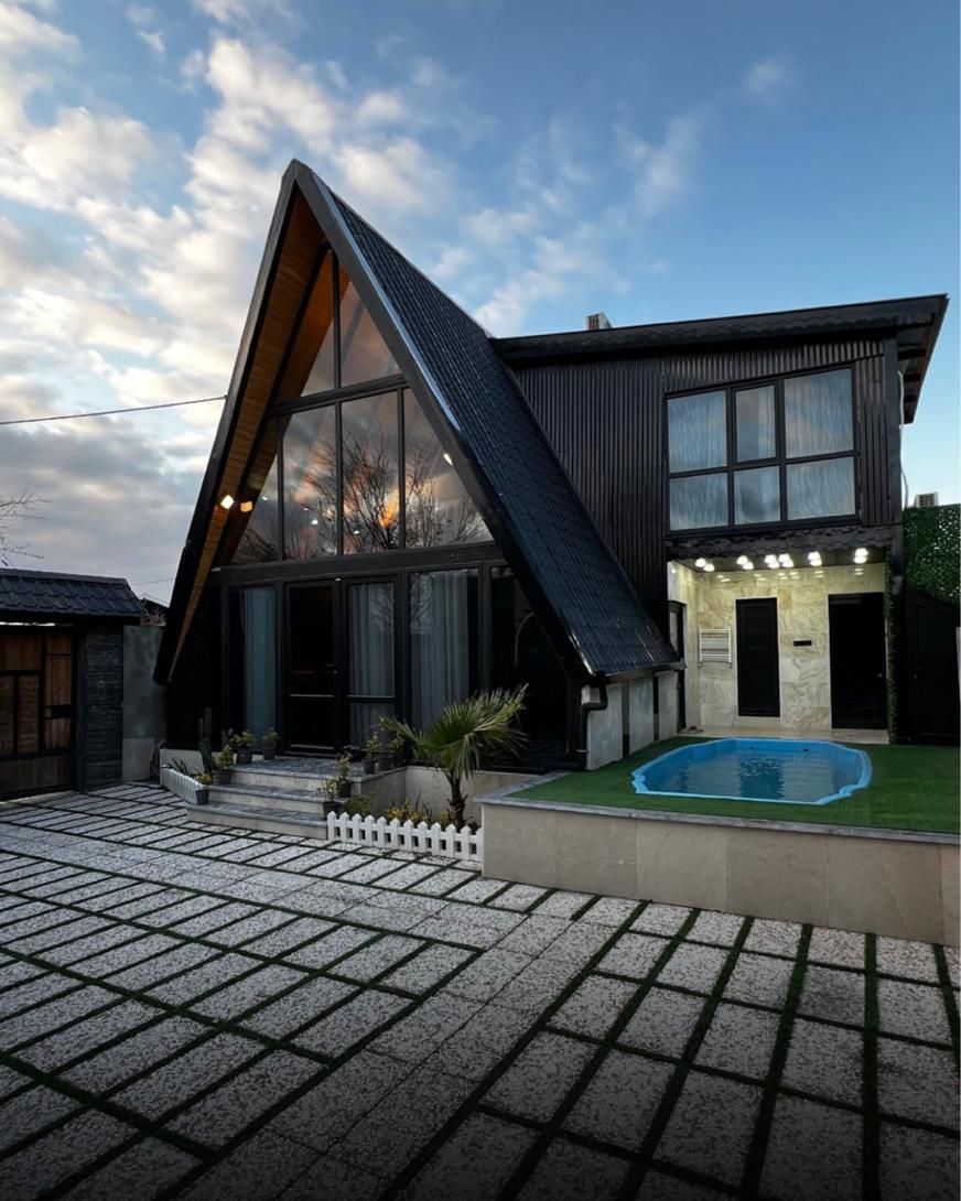 ویلاسوئیسی۲خواب استخر دار ۴دقیقه گلسار|اجارهٔ کوتاهمدت ویلا و باغ|رشت, پیله داربن|دیوار