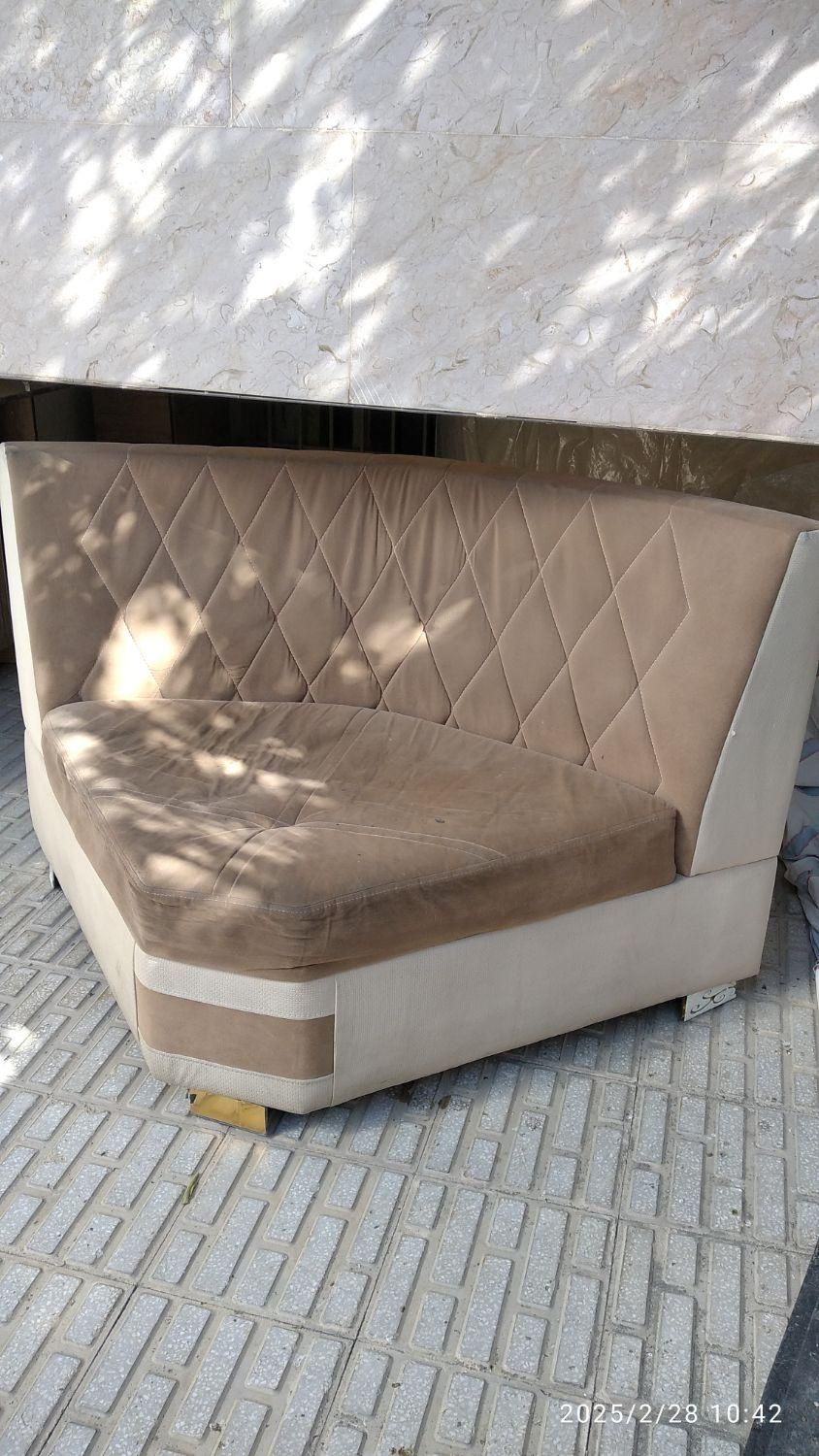 مبل راحتی سه گوش|مبلمان خانگی و میز عسلی|کرمانشاه, |دیوار