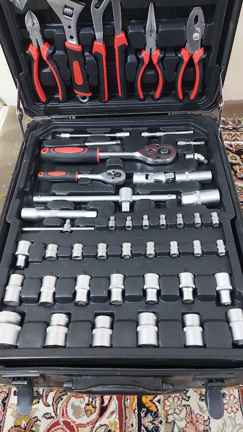 جعب ابزار کامل سوئیس تولز چمدان ابزار swiss tools|ابزارآلات|مشهد, هفت تیر|دیوار