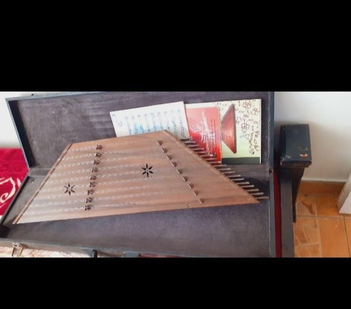 سنتور با دو کتاب نت موسیقی|سازهای سنتی|تهران, نارمک|دیوار