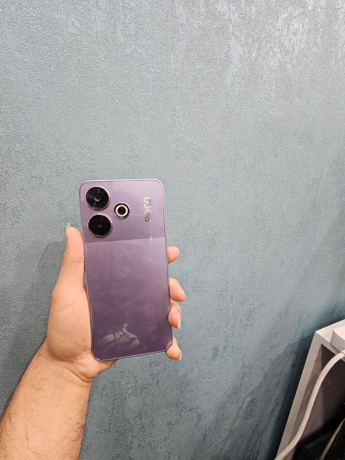 شیائومی poco m6 4g با حافظهٔ ۲۵۶ گیگابایت|موبایل|قم, عمار یاسر|دیوار