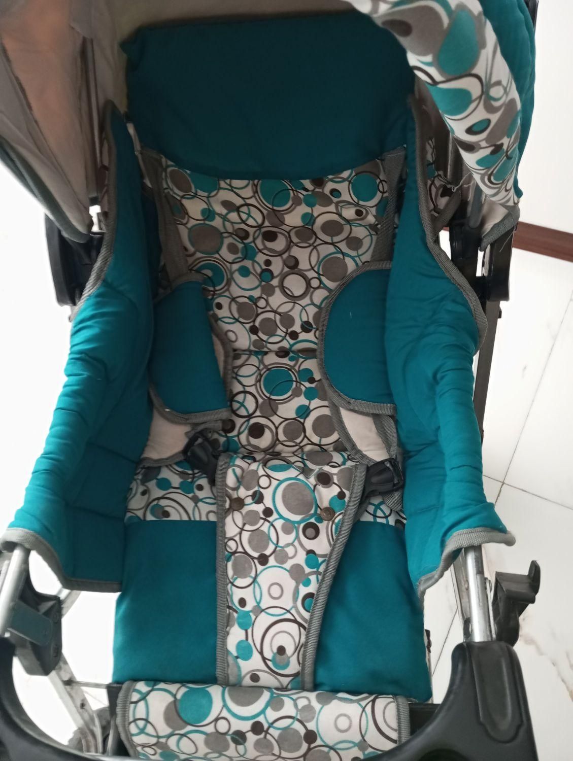 کالسکه به همراه کاور کالسکه سالم وتمیز درحدنو|کالسکه و لوازم جانبی|تهران, شهرک استقلال|دیوار