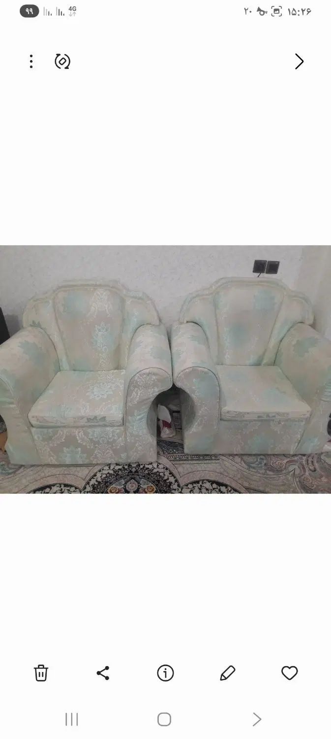 مبل|مبلمان خانگی و میز عسلی|رشت, دیانتی|دیوار