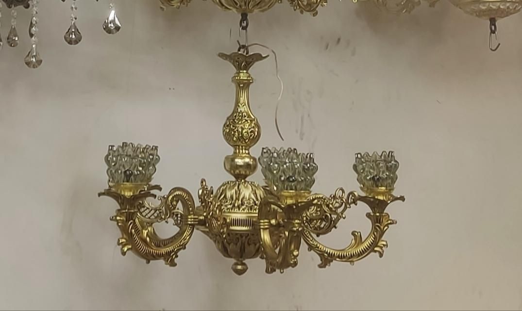 لوستر مدرن آبکاری و تعمیرات|لوستر و چراغ آویز|مشهد, ایمان|دیوار