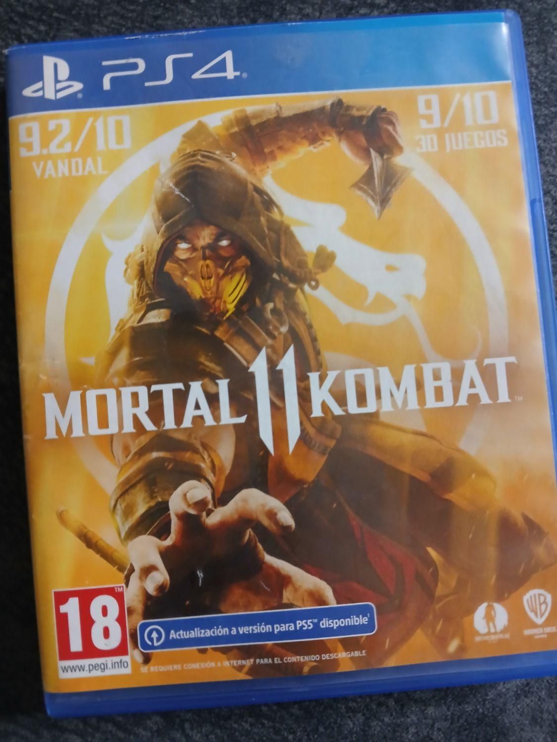 مورتال کامبت ۱۱ ps4|کنسول، بازی ویدئویی و آنلاین|تهران, خانی آباد نو جنوبی|دیوار