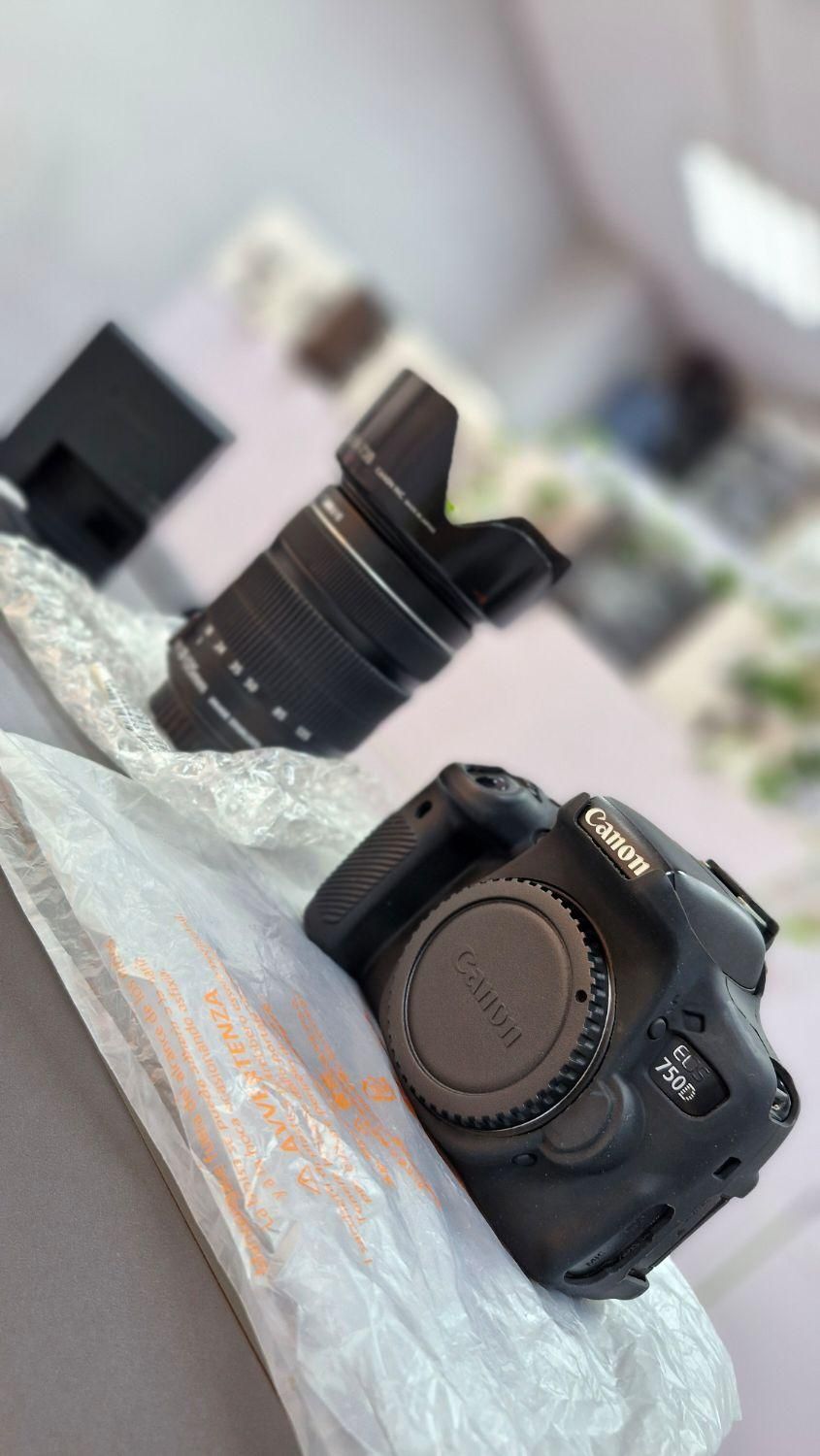 دوربین عکاسی Canon 750d kit18-135 STM|دوربین عکاسی و فیلم‌برداری|تهران, بهار|دیوار