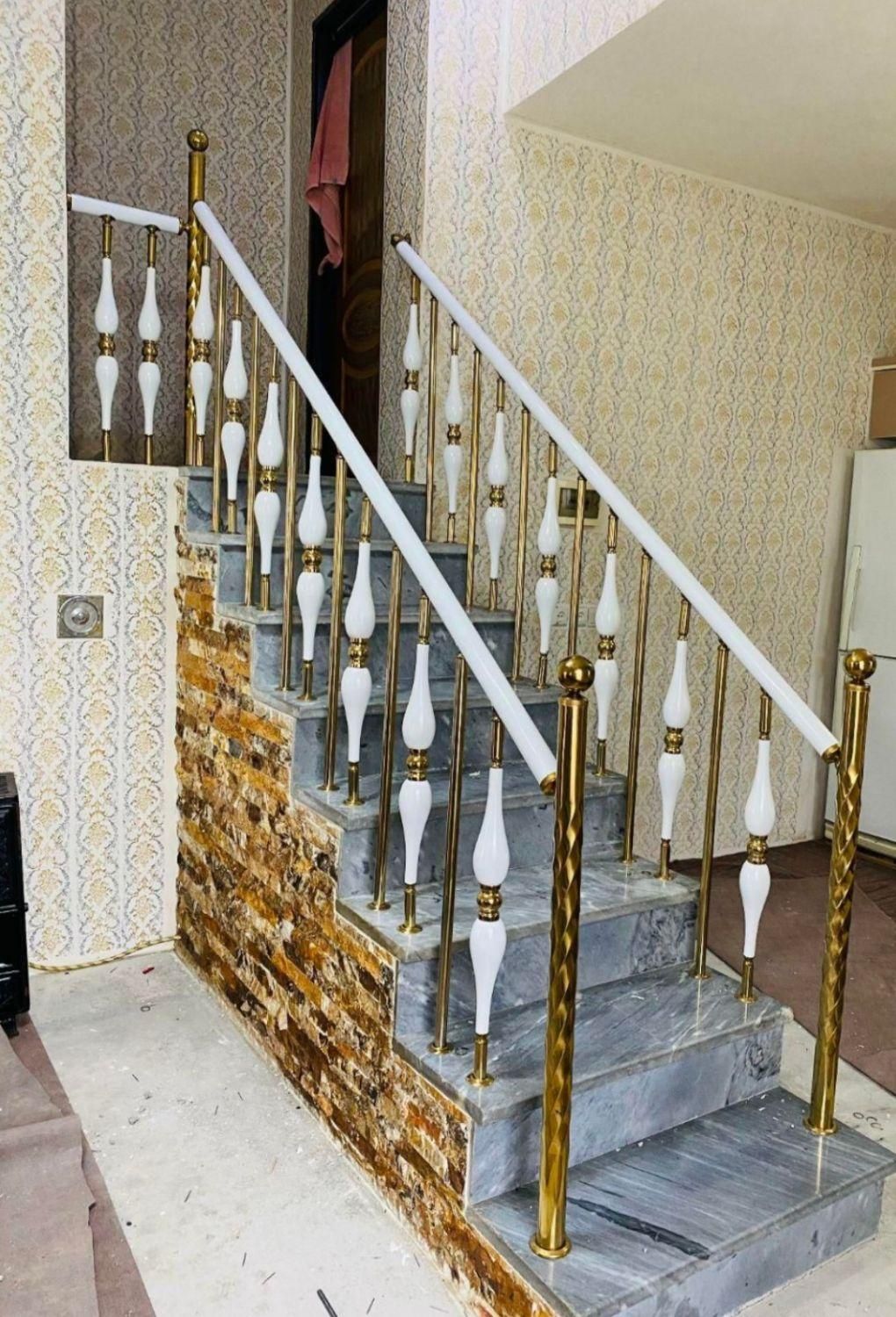 نصب نرده استیل،استاتیک،آلومینیوم راه پله|خدمات پیشه و مهارت|شیراز, کوشک میدان|دیوار