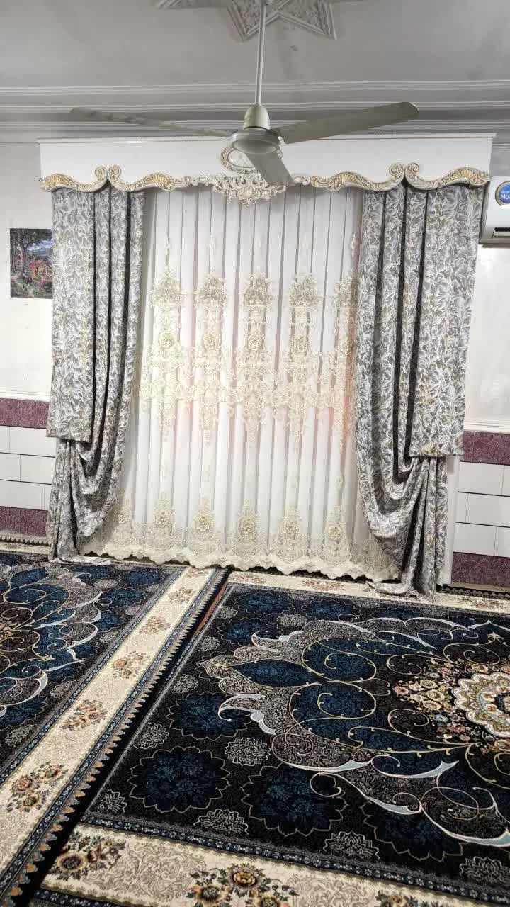 پرده های اعیونی و مدرن با شرایط اقساط بلند مدت|پرده، رانر، رومیزی|دهدشت, |دیوار