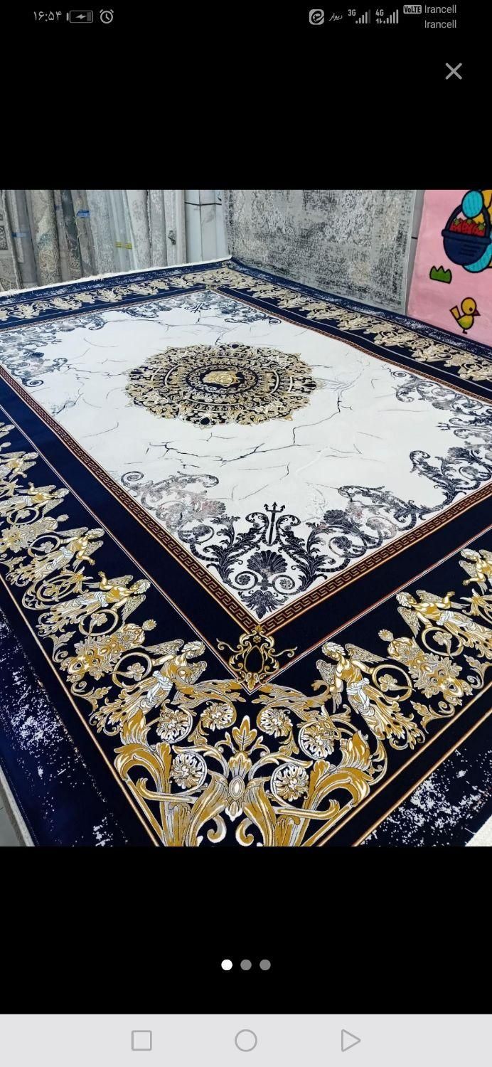 طرح تعویض فرش/نو باقالی دست دو/فروش اقساطی|فرش|اصفهان, رهنان|دیوار