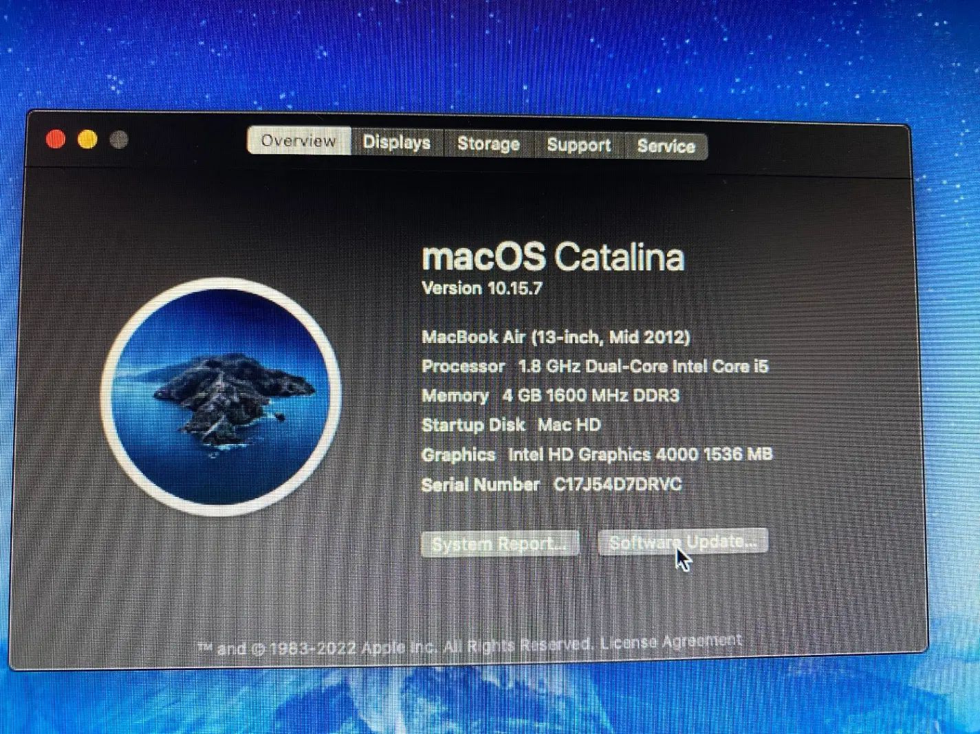 mackbook air 2012|رایانه همراه|سبزوار, فرهنگیان|دیوار