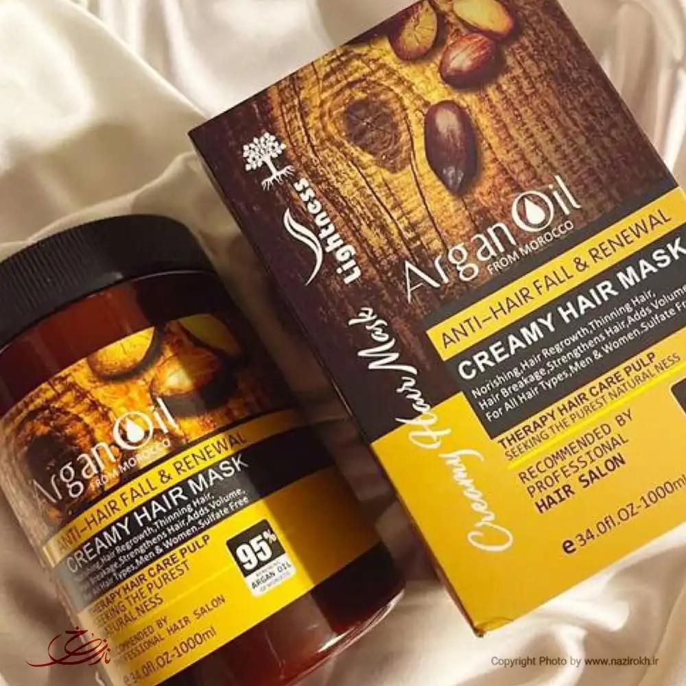 ماسک موی آرگان اصلی  تقویت ترمیم درخشش|آرایشی، بهداشتی، درمانی|تبریز, |دیوار