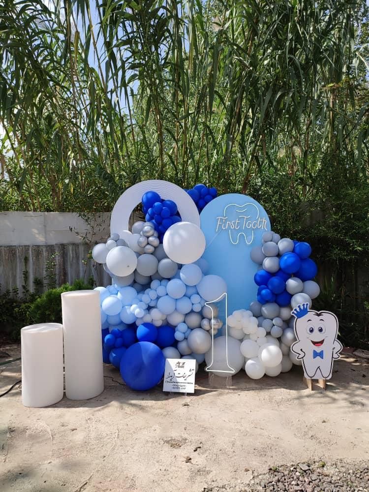 بادکنک آرایی و گل آرایی طبق بودجه اعلامی شما|خدمات پذیرایی، مراسم|لاهیجان, خمیر کلایه|دیوار