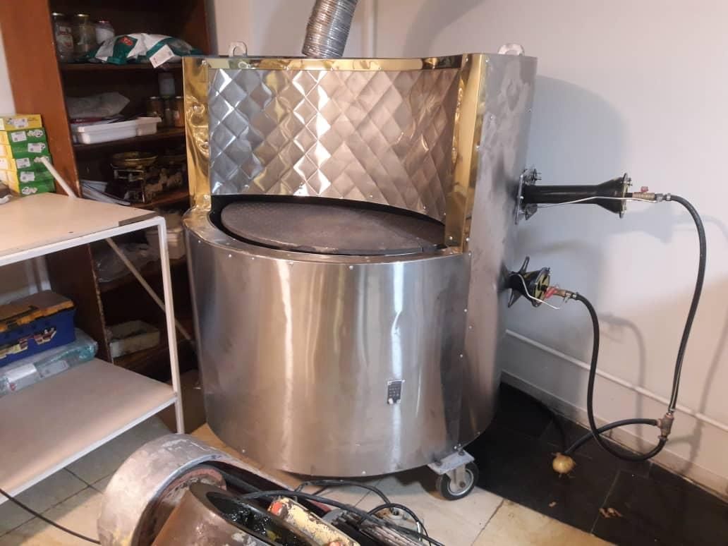 تنور،رستورانی،  تونلی،  سنگگ بربری دستگاه گردون|ماشین‌آلات صنعتی|رشت, آزادگان|دیوار