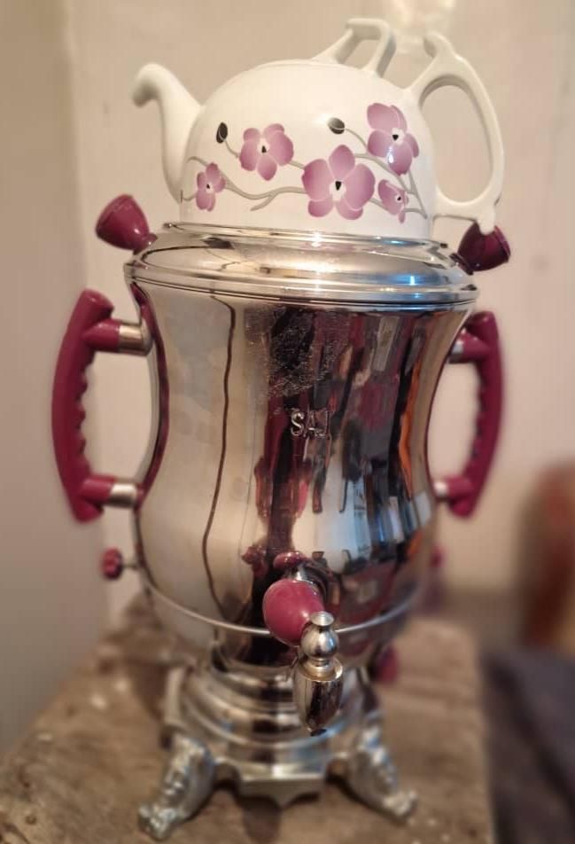 سماور  دو کاره  گازی و قابل تبدیل به رو گازی|سماور، چای‌ساز، قهوه‌ساز|خوی, |دیوار