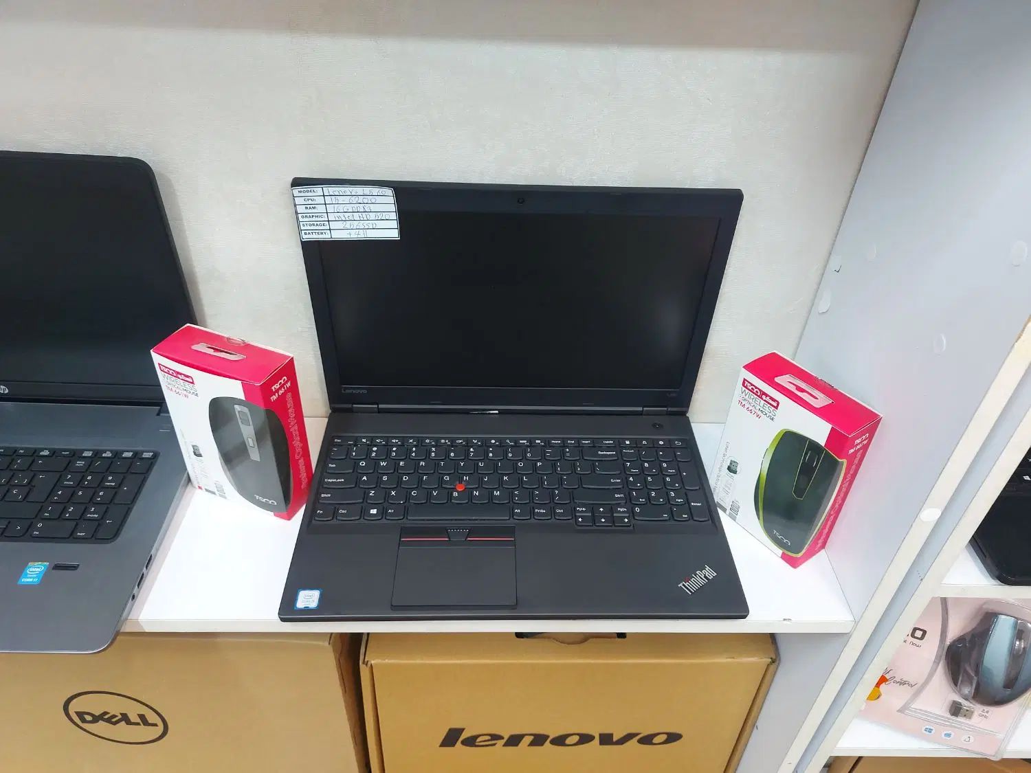 لپتاپcore i5رم12هاردssd  کاملانوباکارتن‌باضمانت|رایانه همراه|تهران, پونک|دیوار