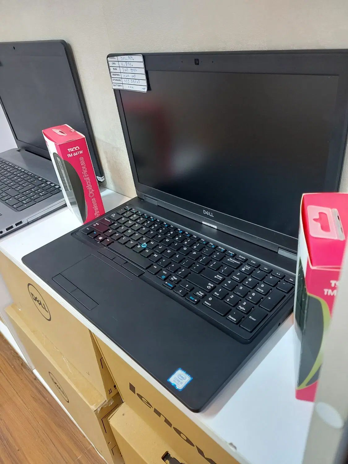 لپتاپcore i5نسل8رم16هاردssd  هشت‌هسته‌نوباکارتن|رایانه همراه|تهران, پونک|دیوار