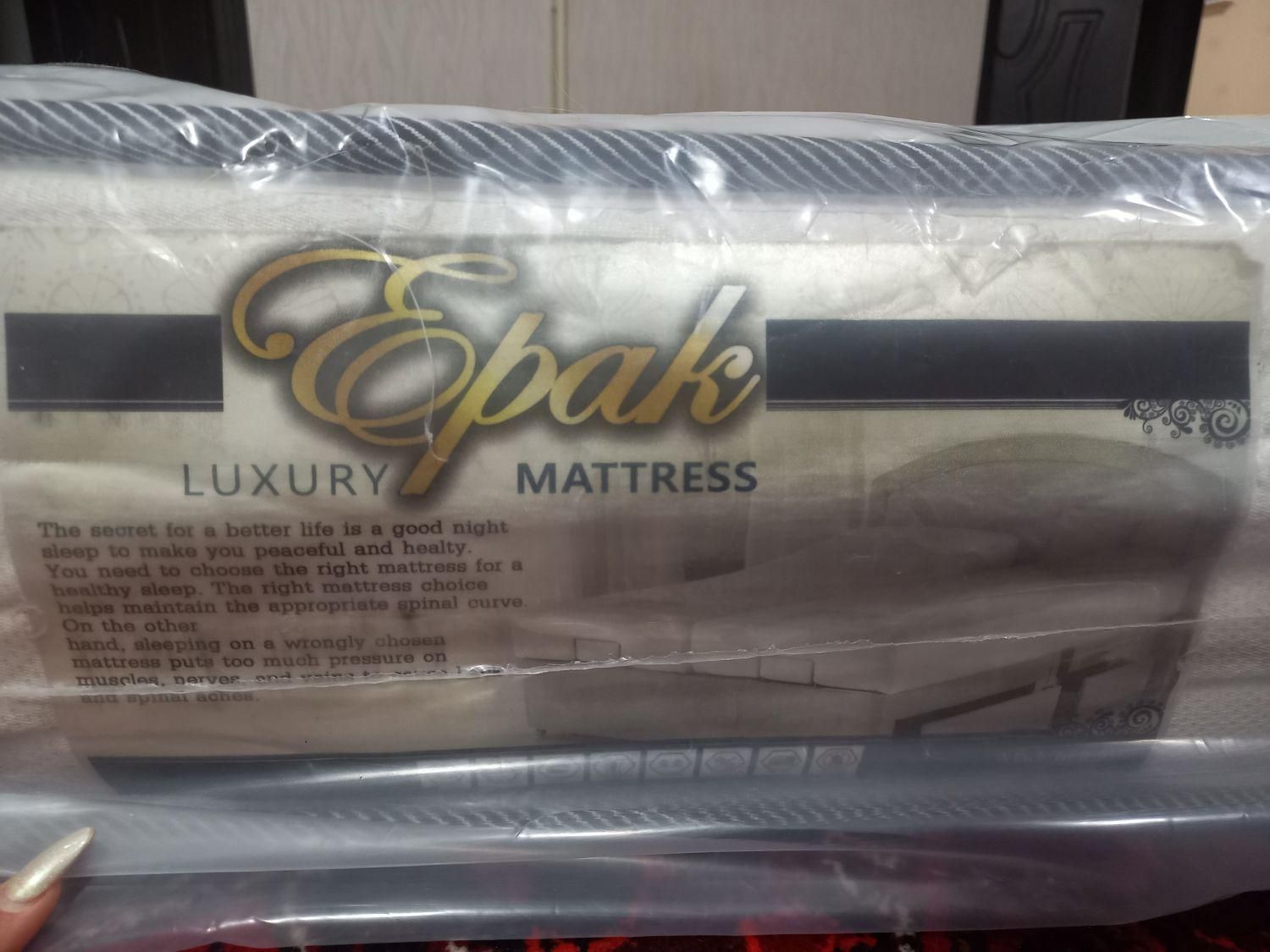 تشک تخت ۲ نفره فنری|تشک تختخواب|میانه, |دیوار