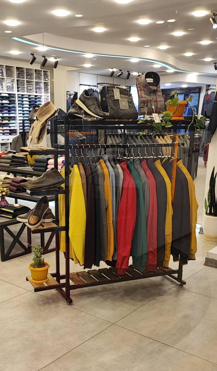 رگال طبقاتی . قفسه رگال . دکور رگال قوطی .رگال|فروشگاه و مغازه|رشت, حومه رشت|دیوار