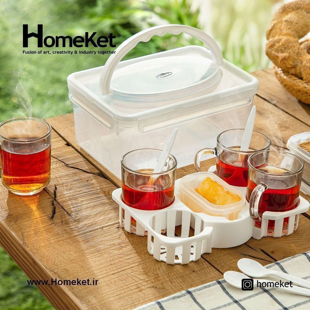 سرویس چای خوری مسافرتی ۶نفره و ۴نفره|ظروف سرو و پذیرایی|آباده, |دیوار