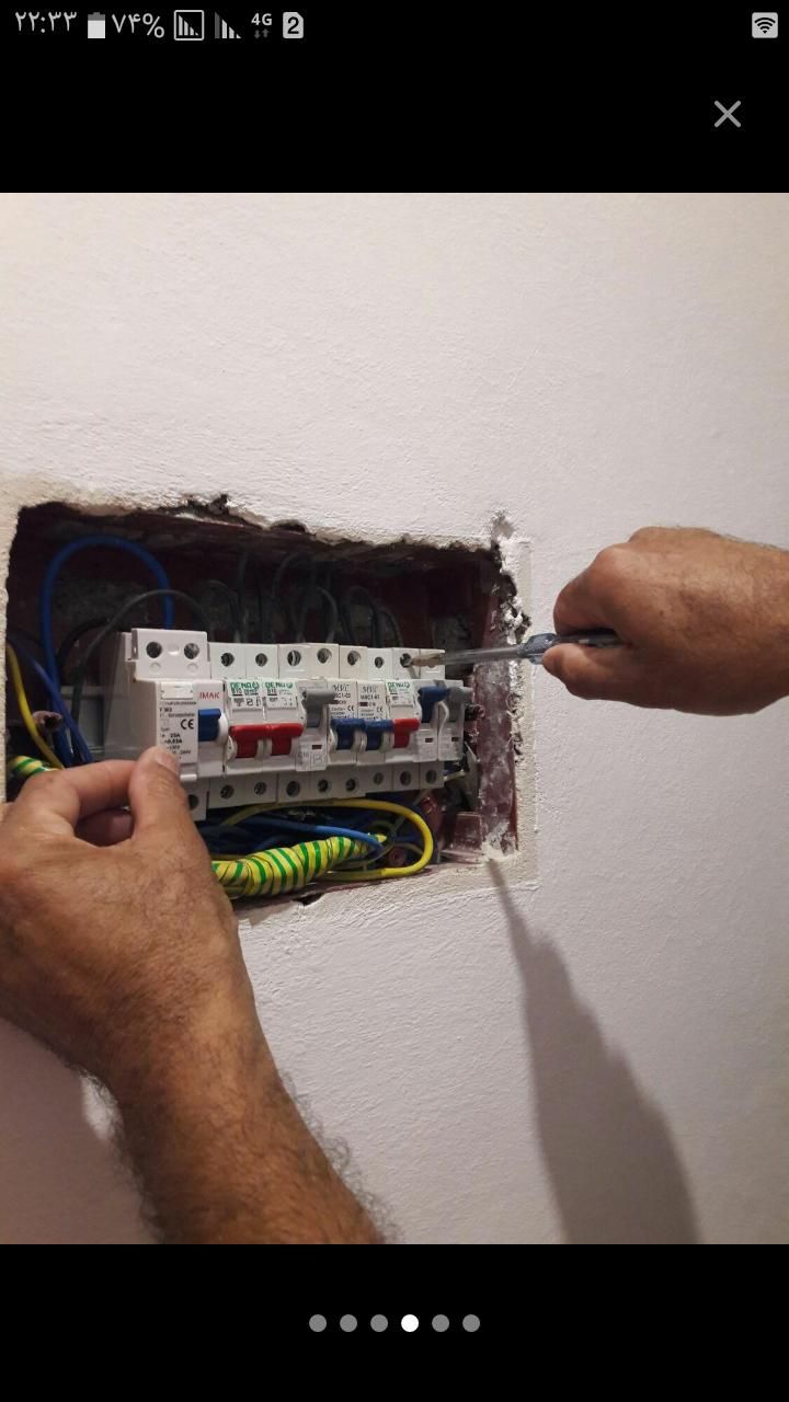 برقکار برقکشی و رفع اتصالی رویان نور ایزدشهر|خدمات پیشه و مهارت|رویان, |دیوار