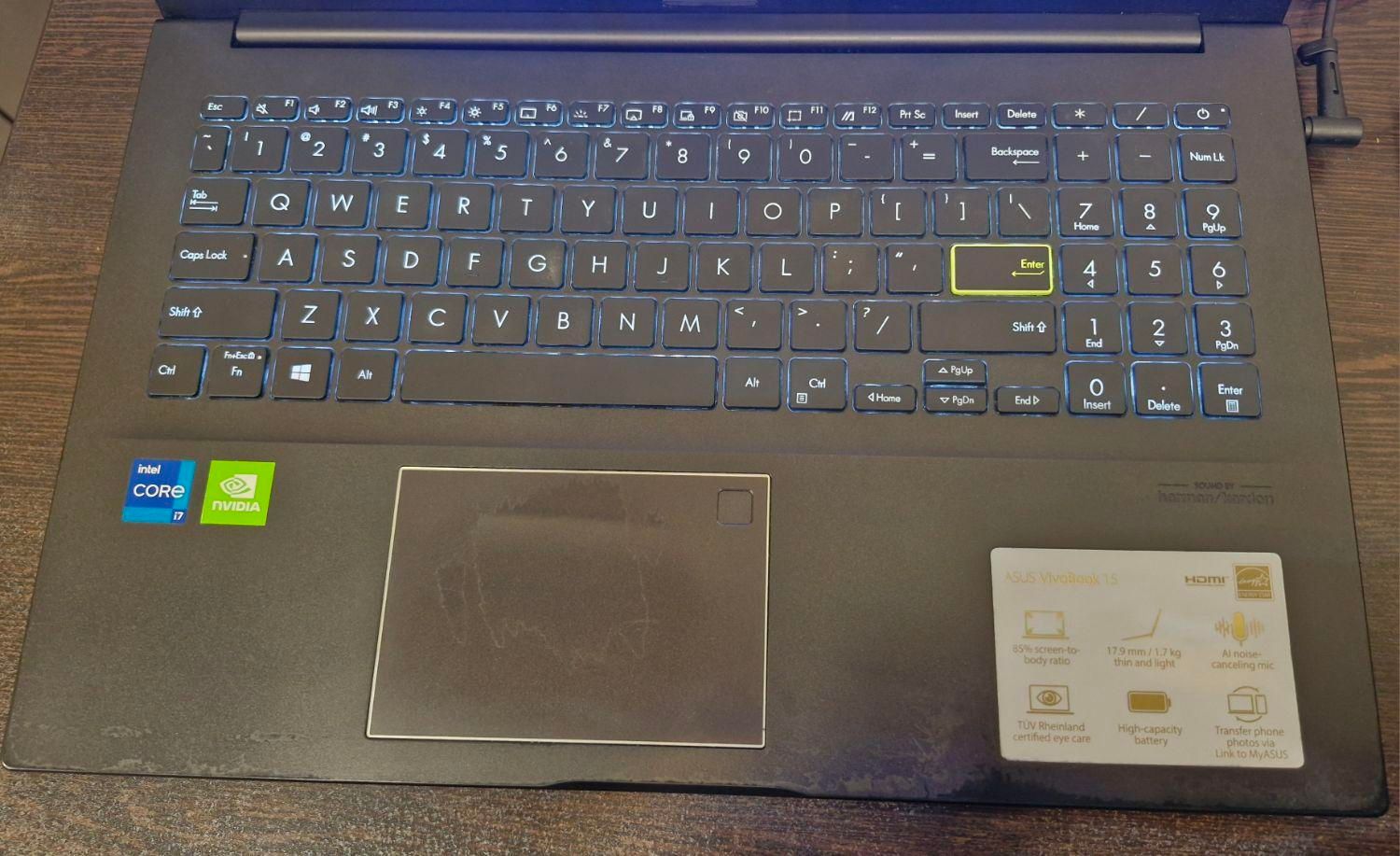 لپ تاپ ایسوس vivobook|رایانه همراه|تهران, امیرآباد|دیوار