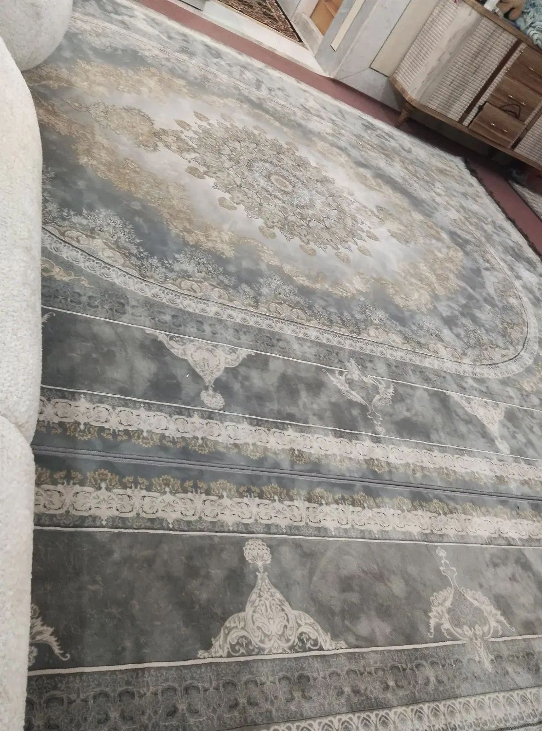 یک جفت فرش 1200شانه در منزل بفروش می‌رسد زیر قیمت|فرش|اصفهان, لیمجیر|دیوار