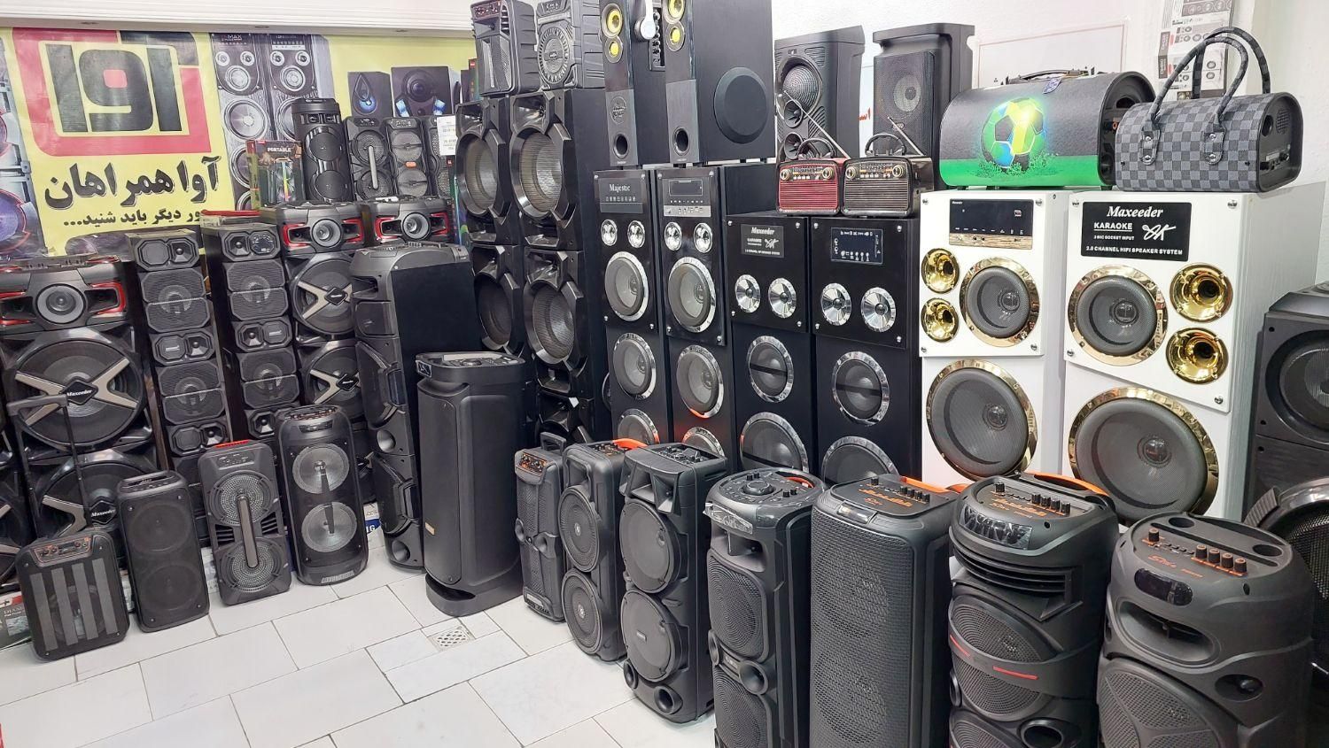 اسپیکر سینما خانواده ثابت و همراه نیرومند فول|سیستم صوتی خانگی|مشهد, طلاب|دیوار