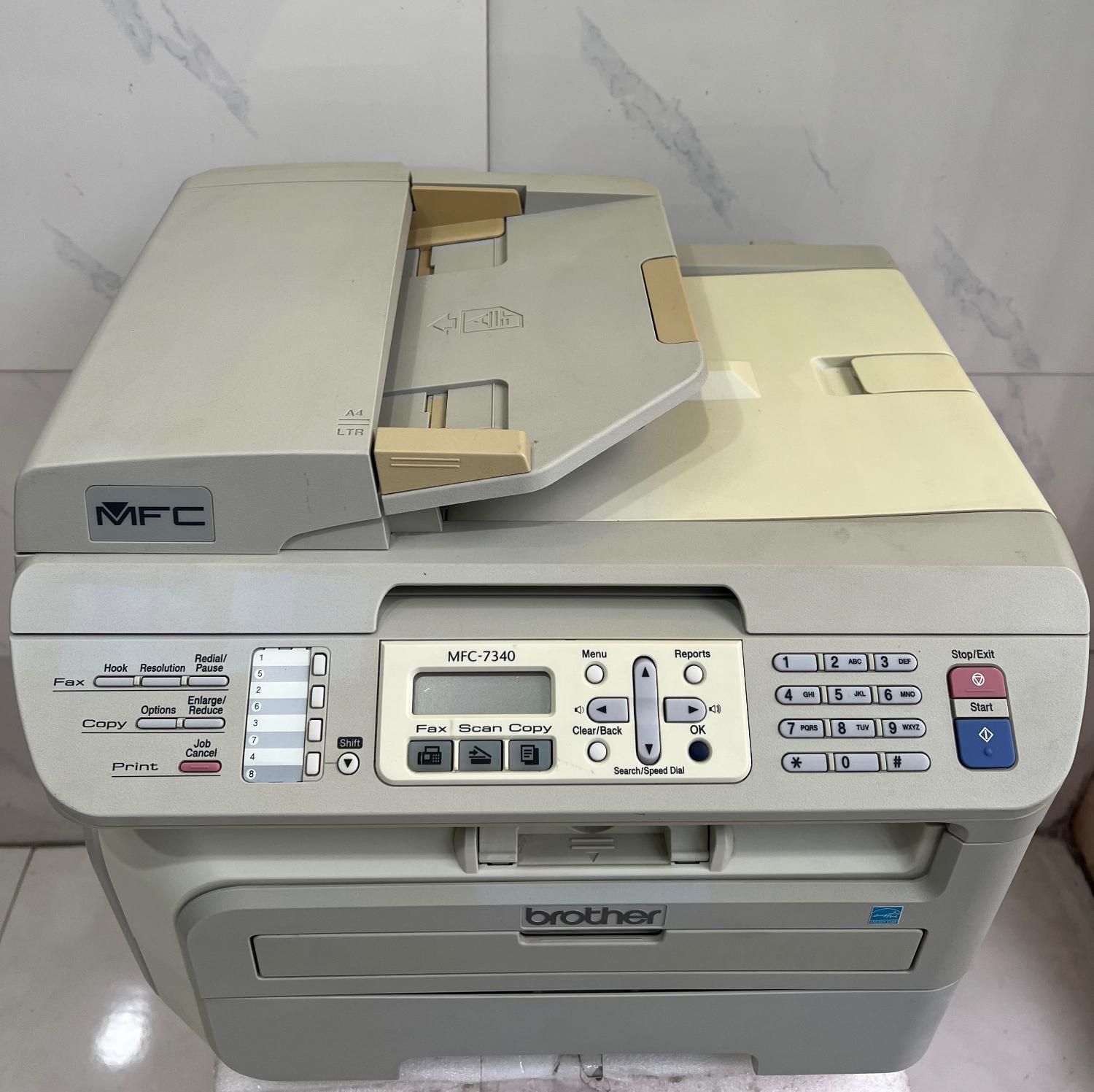چاپگرbrother 7340|پرینتر، اسکنر، کپی، فکس|گنبد کاووس, |دیوار