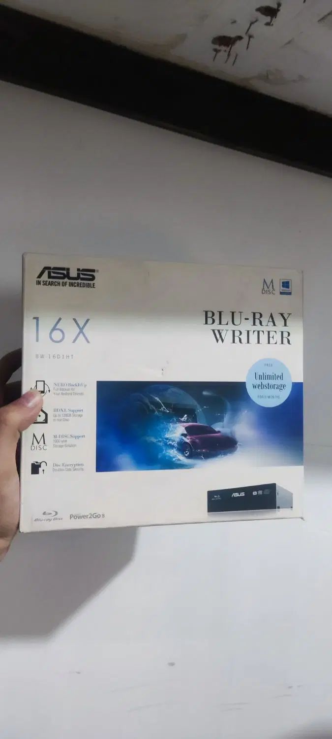 بلوری رایتر blue-ray مارک asus|قطعات و لوازم جانبی رایانه|مشهد, آزادشهر|دیوار