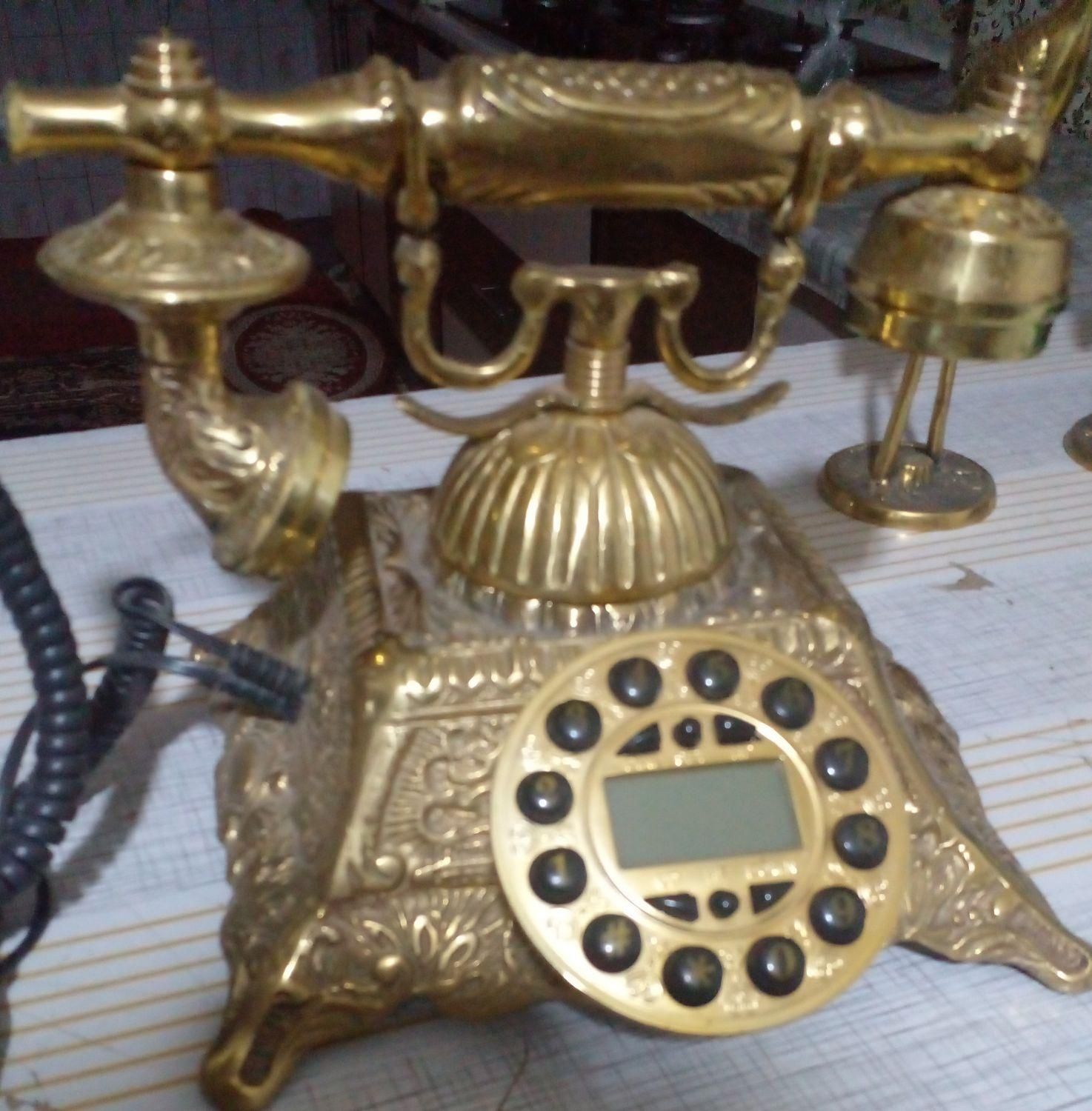 تلفن برنجی|تلفن رومیزی|بروجرد, |دیوار