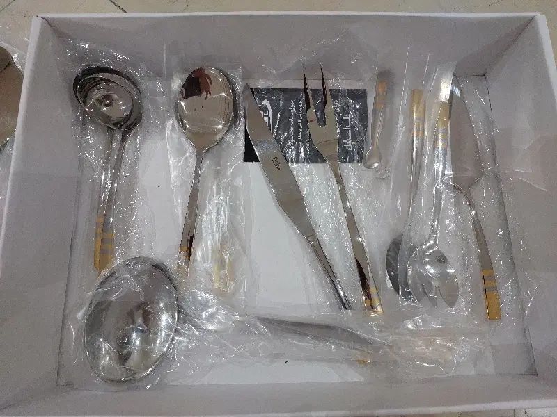 سرویس قاشق و چنگال ۱۳۶ پارچه ناب استیل مدل فلورانس|ظروف سرو و پذیرایی|تهران, سازمان برنامه جنوبی|دیوار