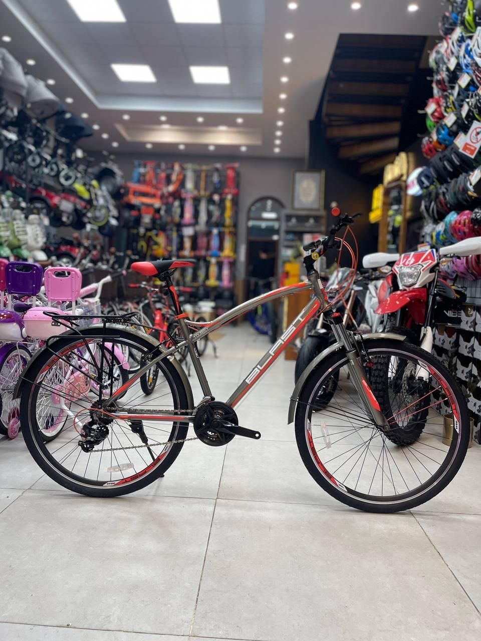 دوچرخه ۲۸ بلست مدل توریست دنده ای بدنه آلومینیوم|دوچرخه، اسکیت، اسکوتر|رشت, گلسار|دیوار