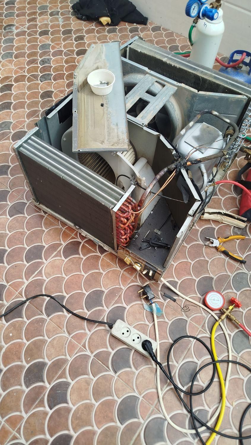 نصب و تعمیر کولر گازی و اسپلیت|خدمات پیشه و مهارت|بندر ماهشهر, |دیوار