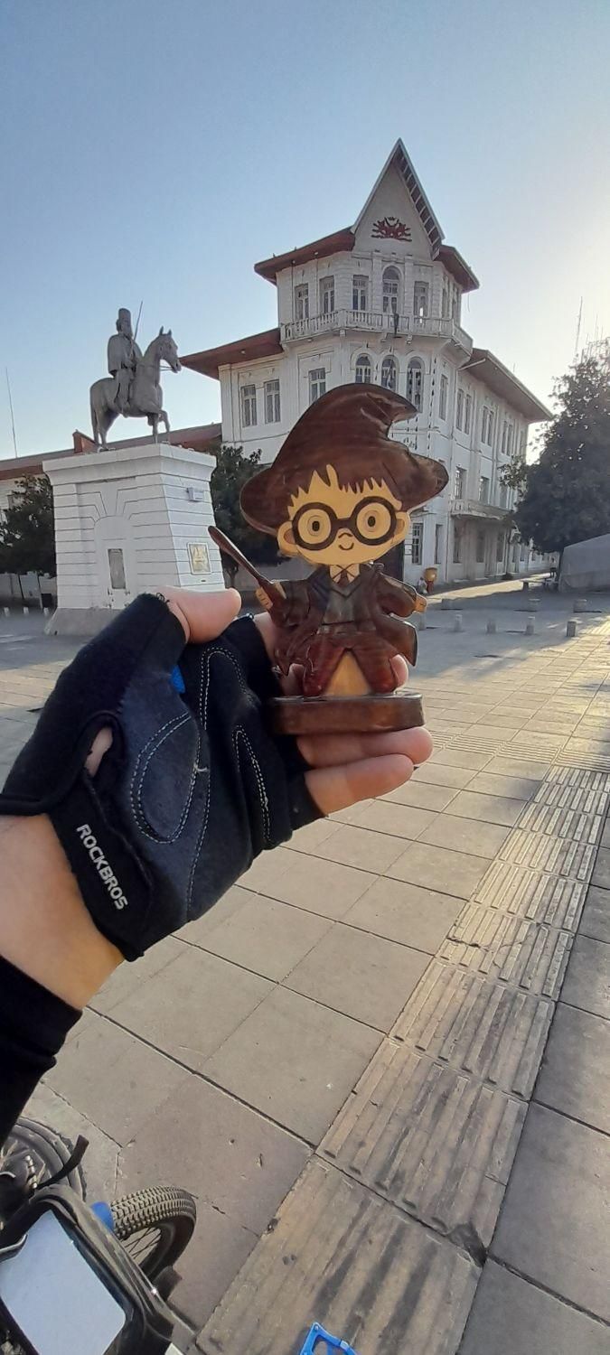 شازده کوچولو هری پاتر ماشین چوبی گردنبند دوچرخه|صنایع دستی و سایر لوازم تزئینی|تهران, بازار|دیوار