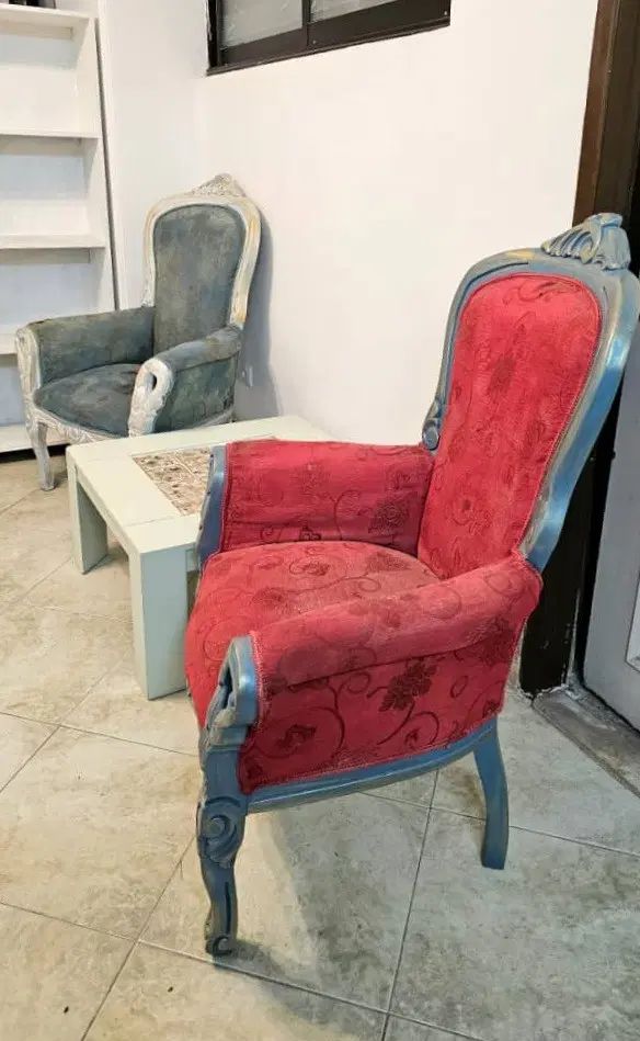 دو عدد مبل تکی|مبلمان خانگی و میز عسلی|مشهد, هفت تیر (حافظ)|دیوار