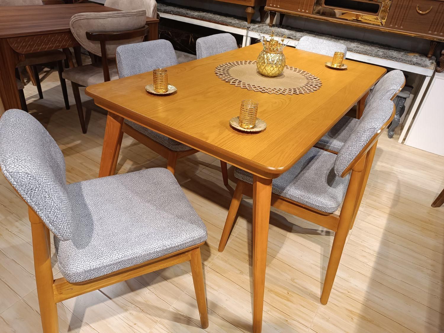 میز 6نفره مدل افراشرکتی|میز و صندلی غذاخوری|یزد, |دیوار