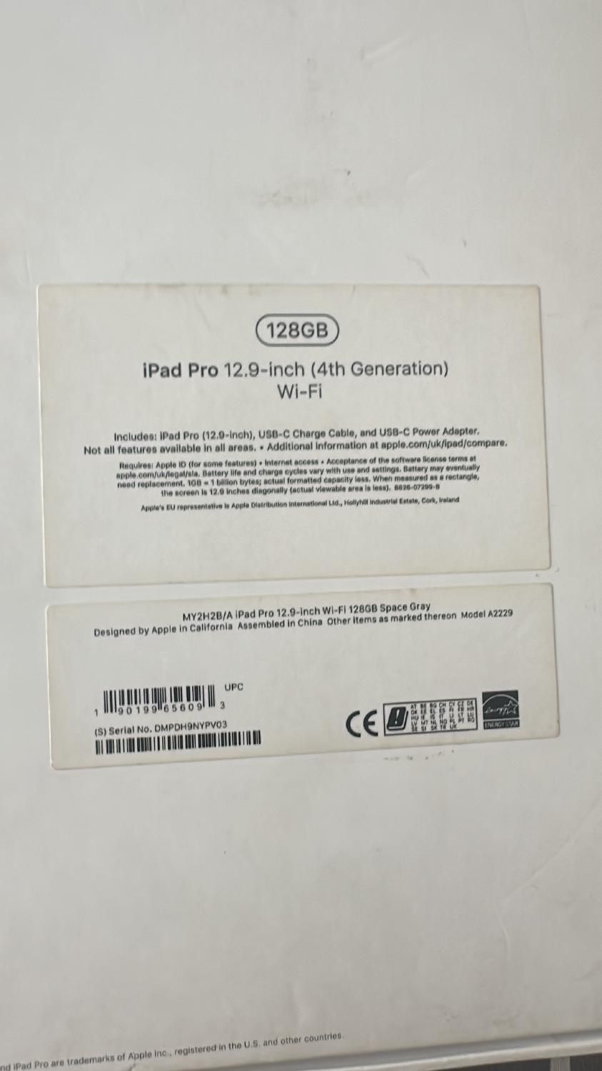 Ipad pro 12.9 - 4th generation wifi|تبلت|تهران, فرمانیه|دیوار