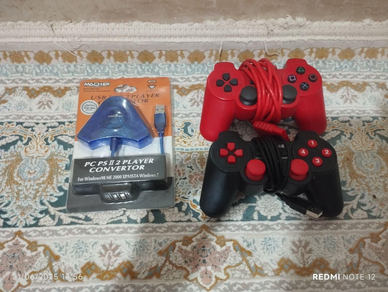 دسته بازی پلی استیشن و کامپیوتر و تبدیل دسته|کنسول، بازی ویدئویی و آنلاین|همدان, |دیوار