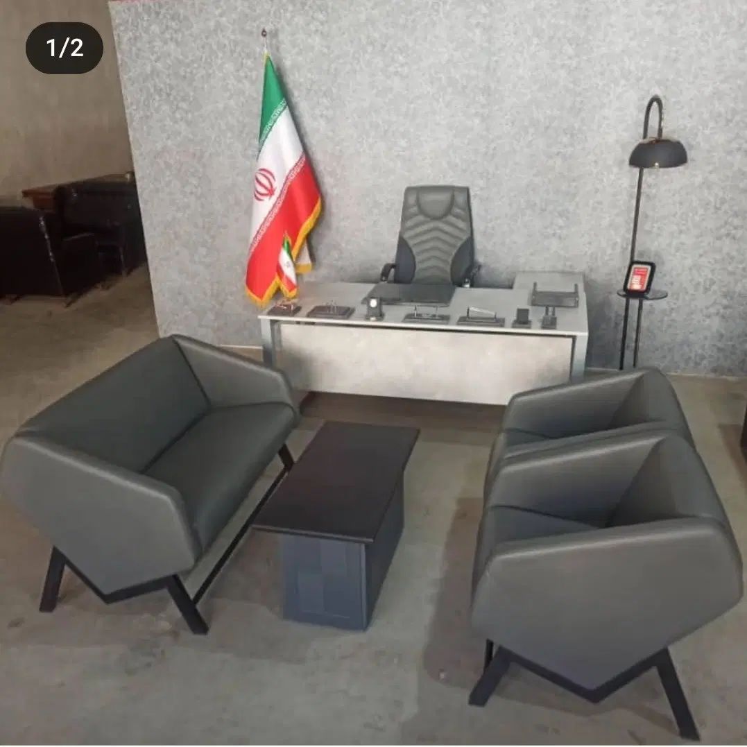 میز مدیریت نیمست صندلی پرچم k1 فروش اقساطی|مبلمان اداری|تهران, یافت‌آباد|دیوار