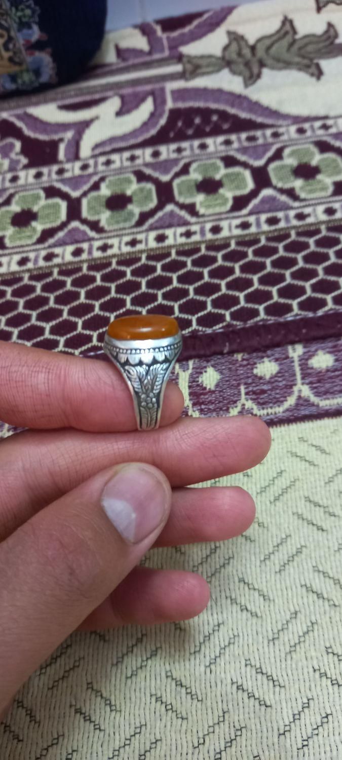 انگشتر نقره شرف شمس|کلکسیون و سرگرمی|اصفهان, امیرعرب|دیوار